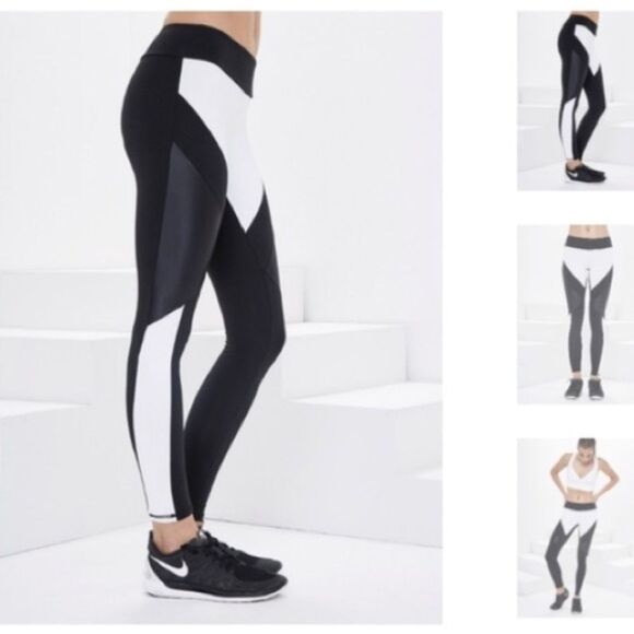 Lanston Sport Odin Combo Block Leggings – XS - Picture 2 of 7